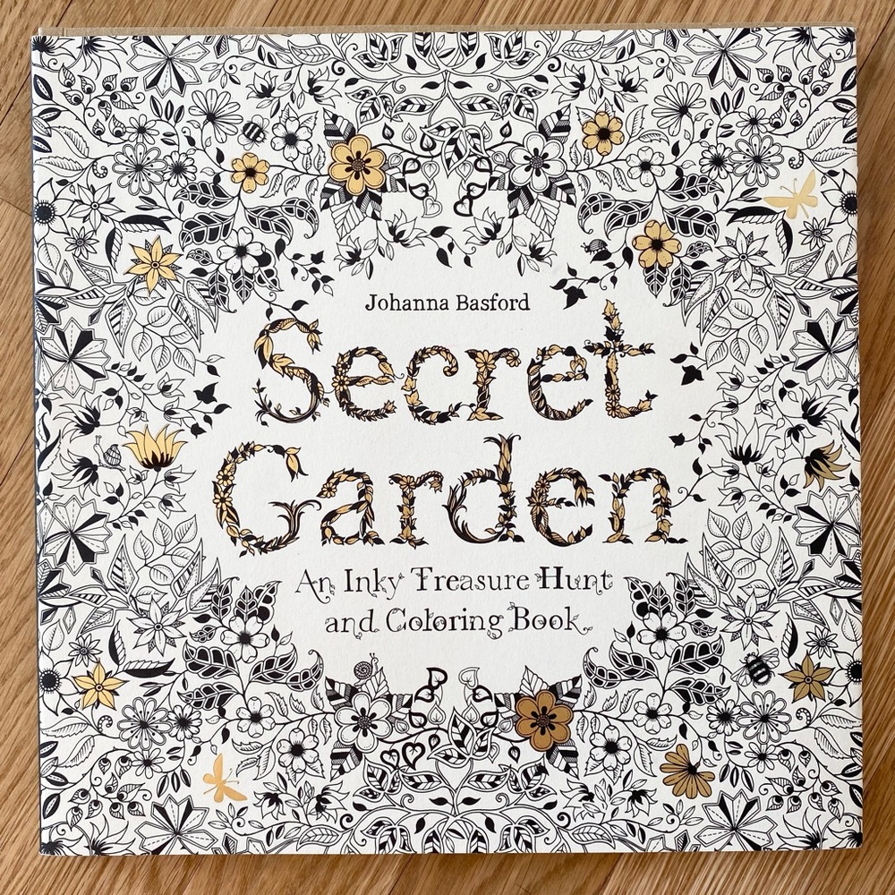 Secret Garden Adult Coloring Book